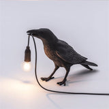 Seletti Bird Wall Lamp Italian Modern Resin White Black Light for Bedroom BedsideLiving Room Decoration Led Light Fixtures