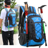 Waterproof Climbing Backpack Outdoor Sports Bag Travel Backpack Camping Hiking Backpack Women Men High-Capacity Trekking Bag