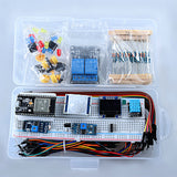 177Pcs Super Starter Kit for ESP32 WIFI I OT Development Board for Arduino Project, Great Fun School Training ESP32 Kits