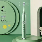 Newest Sonic Electric Toothbrushes for Adults Kids Smart Timer Rechargeable Whitening Toothbrush IPX7 Waterproof 4 Brush Head