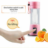 Portable Blender USB Mixer Electric Juicer Machine Smoothie Blender Mini Food Processor Personal Lemon Squeezer Juicer Blender