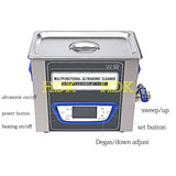 New Arrival Multifunctional Ultrasonic Cleaner with degassing 3.2L 24w-120w  for Main board Laboratory Medical appliance tank