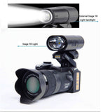 2021 Digital Camera POLO D7200 33Million Pixel Auto Focus Professional SLR Video Camera 24X Optical Zoom with Three Lens