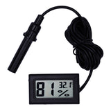10pcs/Lot Mini Digital LCD Temperature Sensor Meter Humidity Meter Thermometer Hygrometer Gauge Thermostat Instruments Probe