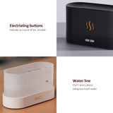 Ultrasonic USB Aromatherapy Flame Effect House Air Humidifier Essential Oils Aromatic Fragrance Scent Fire Diffuser Mist Maker