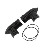 Tubing Cover for Flhx Streetglide 02-12 Linear Fuel Line Cover Fit for Harley Powersports Accessories Replacement Parts