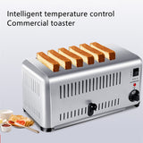 220V Commercial Electric Toaster Household 6 Slices Electric Bread Breakfast Machine EU/AU/UK/US Plug