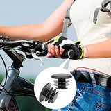 Dropship-200 Pieces Plastic Handlebar Bar End Plugs Caps for Road Mountain Bike Most Bicycle,Bicycle Accessories