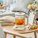 1.5L Automatic Health Preserving Pot Glass Tea Cooking Pot Multicooker Household Electric Kettle 220V