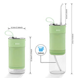 Uofenna W2 Oral Irrigator Water Flosser Portable Dental Water Jet USB Rechargeable Waterproof Teeth Cleaner