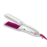 Professional Hair Crimper Curler Dry &amp; Wet Use Corrugated Irons Ceramic Curling Iron with Temperature Control Waving Tool