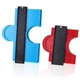 2 Pack Contour Gauge,10 inch Widen and 5 inch Contour Duplication Gauge, Gauge Measure Ruler for Corners and Contoured