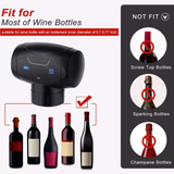 Electric Wine Stoppers-Automatic Vacuum Wine Saver, Wine Bottle Stopper Sealer,Best Gifts for Wine Lovers