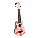 Watermelon Pattern Ukulele,Hawaii Ukulele 21 Inch 4 String Ukulele Children Guitar Children's Musical Instrument