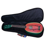 New Hot 26 Inch Double Strap Hand Folk Ukulele Carry Bag Blue-Graffiti &amp; Tenor Acoustic 26 Inch Ukulele 4 Strings Guitar