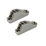 2PCS Stainless Steel Marine Hardware Boat Mooring Cam Cleat 48mm Marine Accessorie Clam Cleats For Boats And Yachts