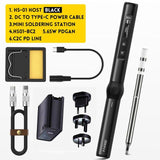 Smart Electric Soldering Iron Pd65w Digital Display Constant Temperature Portable Mini Soldering Station Welding