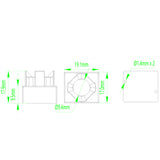 DarwinFPV Camera Waterproof 1/3 Cmos Image Sensor 1200TVL 1.8mm Lens PAL/NTSC For FPV Drone  RC Quadcopter