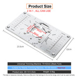 Router Table Plate Trimming Machine Engraving Router Board Engraving Flip Board Aluminum Router Table Insert Board for Makita