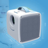 FULL-Mini Portable Home Projector Built-In HIFI Speakers 1080P Color LED 3D Play With Remote Control