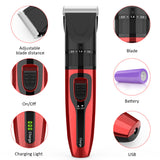 Electrical Dog clipper Hair Trimmer Rechargeable Low-noise Remover Hair Grooming Tool Hair Cutter Machine for Dog Cat Product