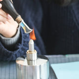 200Ml Alcohol Burner Biology Chemistry  Lab Lamp With Wick Leather Craft Work Heating Tool Safe