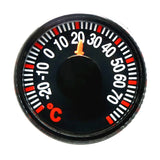 50LB Mini Round Diameter 27mm Plastic Pointer Degrees Celsius Thermometers