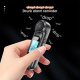 Non-Contact High-Precision Alcohol Tester With Digital LCD Screen Rechargeable Breath Alcohol Tester Breathalyzer Analyzer