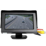 4.3Inch LCD Rearview Monitor Car Rear View Camera Reversing Parking System Kit Waterproof Night Vision Reversing Backup