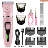 NEW2022 NEW Electrical Pet Clipper Professional Grooming Kit Rechargeable Pet Cat Dog Hair Trimmer Shaver Set Animals Hair
