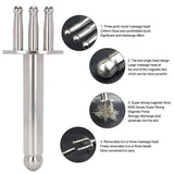 Magnetotherapy Pen Meridians Point Lymphatic Acid Drainage Massage Stick Magnetic Fork Massager Health Care Body Relaxation