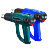 220V Industrial Grade Digital Display Heat Hot Air Gun Electric Hair Dryer Sticking Automobile Film Shutdown Delay