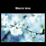 2022.Universal Mobile Phone Lens 2 in 1 Universal 37mm 0.45X 49UV Wide Angle Macro Cell Phone Camera Lens Kit Phone Accessories