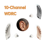 New Hearing Aids Audifonos Mini 10-Channel Digital Hearing Amplifiers Portable Sound amplifierWireless Ear Aids for Elderly