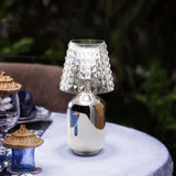 Classic table lamp LED Creative studio Valentina Bedroom Restaurant iron table lamp Nordic Simple Colourful crystal table lamps