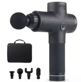 Muscle Massage Gun Sport Therapy Massager Body Relaxation Pain Relief Slimming Shaping Massager 4 Heads With Bag