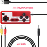 Video Game Consoles Game Player Built in 400 Retro Games  Relax Toy in Leisure Time Support Two Roles Meanwhile and AV Out