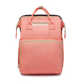 Fashion Portable Folding Crib Diaper Bag Multi-Function Large Capacity Baby Backpack Diaper Bag Baby Stroller Organizer Bag