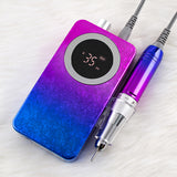 NEW Nail Drill Cordless 35000RPM Manicure Electric Machine Nail Drill Wireless Nail File Pedicure Rechargeable Drill Cordless