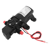Electric Car Wash Mini Diaphragm Water Pump DC 12V 72W 130PSI 6L/Min Water High Pressure Diaphragm Self Priming Pump