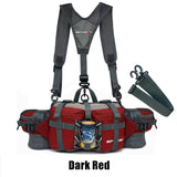 Outdoor Sports Waist Bag Waterproof Hiking Cycling Climbing Bicycle Pack Fanny Pack with Water Bottle Holder Mountainering Bag