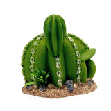 Reptile Plants Aquarium Resin Artificial Cactus Terrarium Decor Hideout for Tree Frogs Fish Tank Desert Decorations