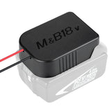Motorized Wheel Adapter For MAKITA 18V/14.4V BL1850 Battery Power Mount Connector Adapter Base Stand With 12 Awg Wire