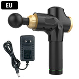 Electric Fascia Gun Muscle Relaxation Muscle Massager 30 Adjustable Variable Speed with Power Display Fascia Guns Massager Tool