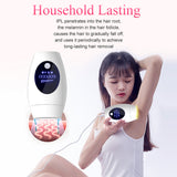 Professional IPL Laser Depilator 600000 flash LCD laser hair removal Photoepilator women painless hair remover machine Permanent