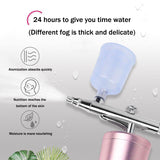 Multifunctional oxygen injecting instrument household beauty instrument household Pore Cleaner essence importing instrument
