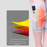 Intelligent Knee Heating Pad Electric Heated Constant Temperature Knee Brace 220V Heated Knee Brace Wrap