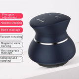 Massager electric scraping instrument meridian dredging instrument small hand holding slimming and detoxification cupping