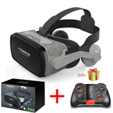 2019 Shinecon Casque 9.0 VR Virtual Reality Goggles 3D Glasses Google Cardboard VR Headset Box for 4.0-6.3 inch  Smartphone