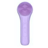 New Sonic Facial Cleansing Brush for Deep Cleaning Blackhead Remover Warm Massage Silicone Skin Wash Machine with Magnet Charger